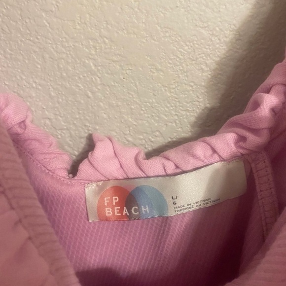 Free People beach pink roses dress size large nwt - Picture 4 of 6